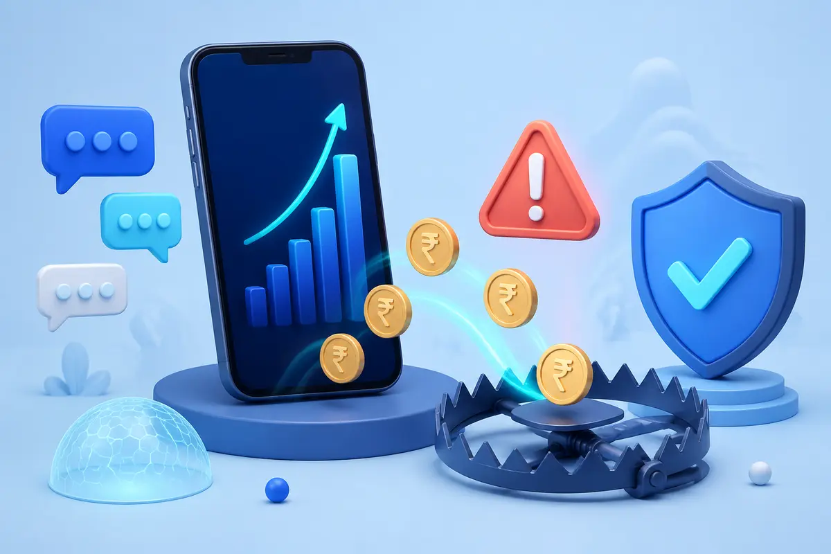 Fake Stock-Trading App Scam on WhatsApp and Telegram