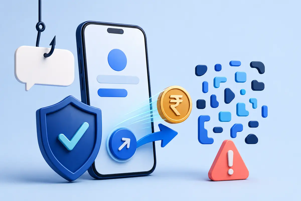 UPI QR Code and Collect-Request Scam